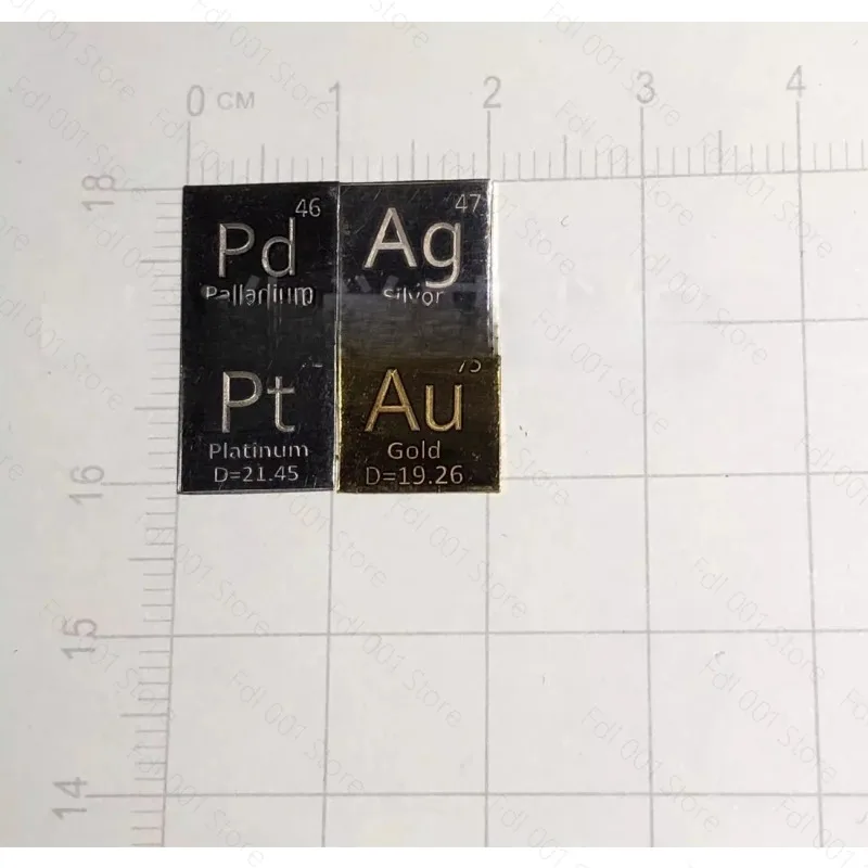 [Precious Metals Periodic Table Series] Palladium Tablets, Periodic Phenotype Palladium Tablets, Pure Palladium Tablets Pd9995 view 3