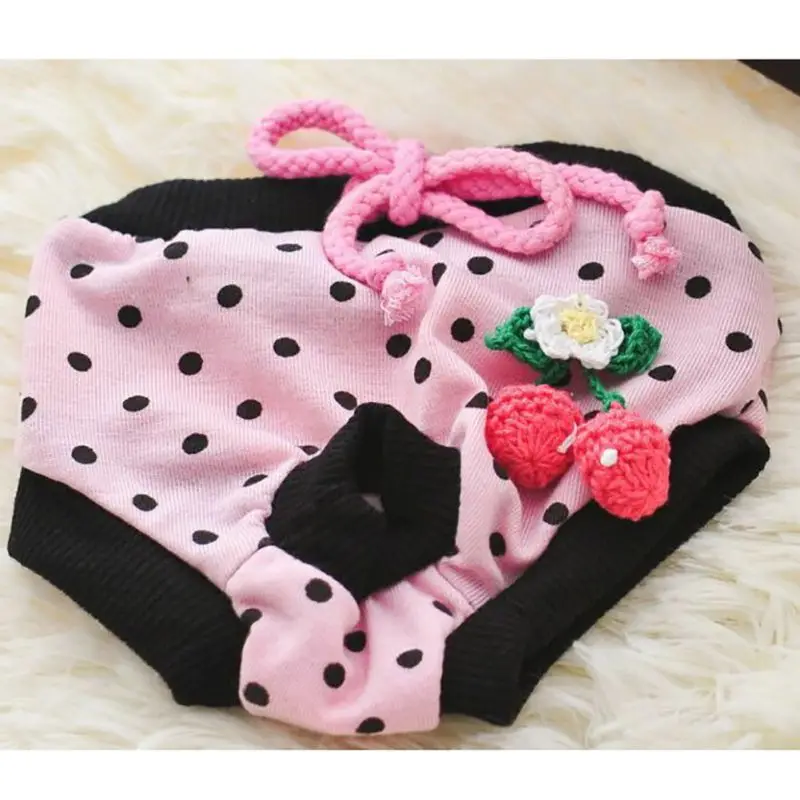 Dog Diapers for Female Dogs Physiological Pantie Reusable Pet Dogs Puppy Cat Clothes Dog Panties Dog Shorts Pants