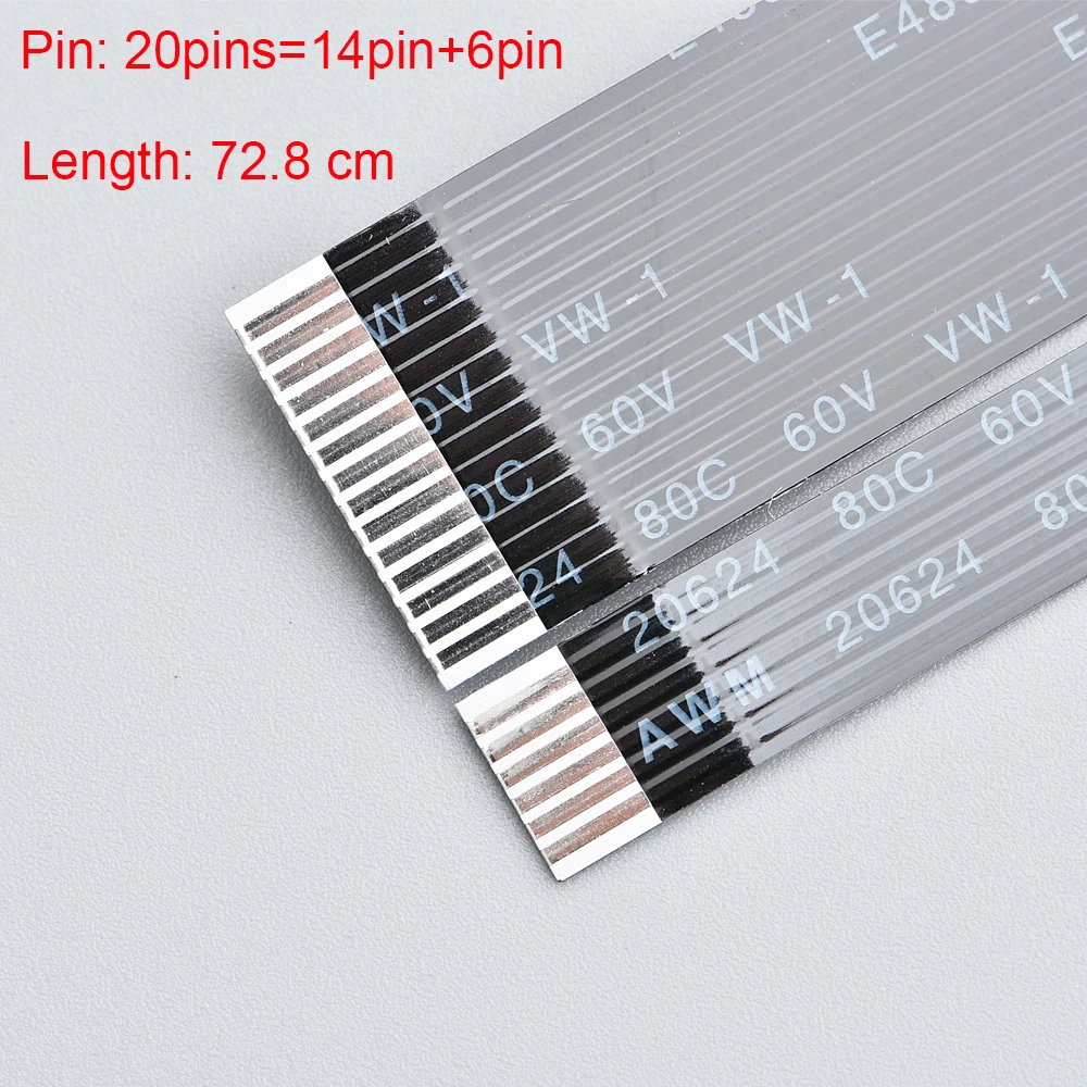 5Pcs FFC Flat Flex Cable flexible flat scanner cable scan cable CIS CCD for HP M1536 P1566 P1606 CP1525 CM1415 415 M175A M1530