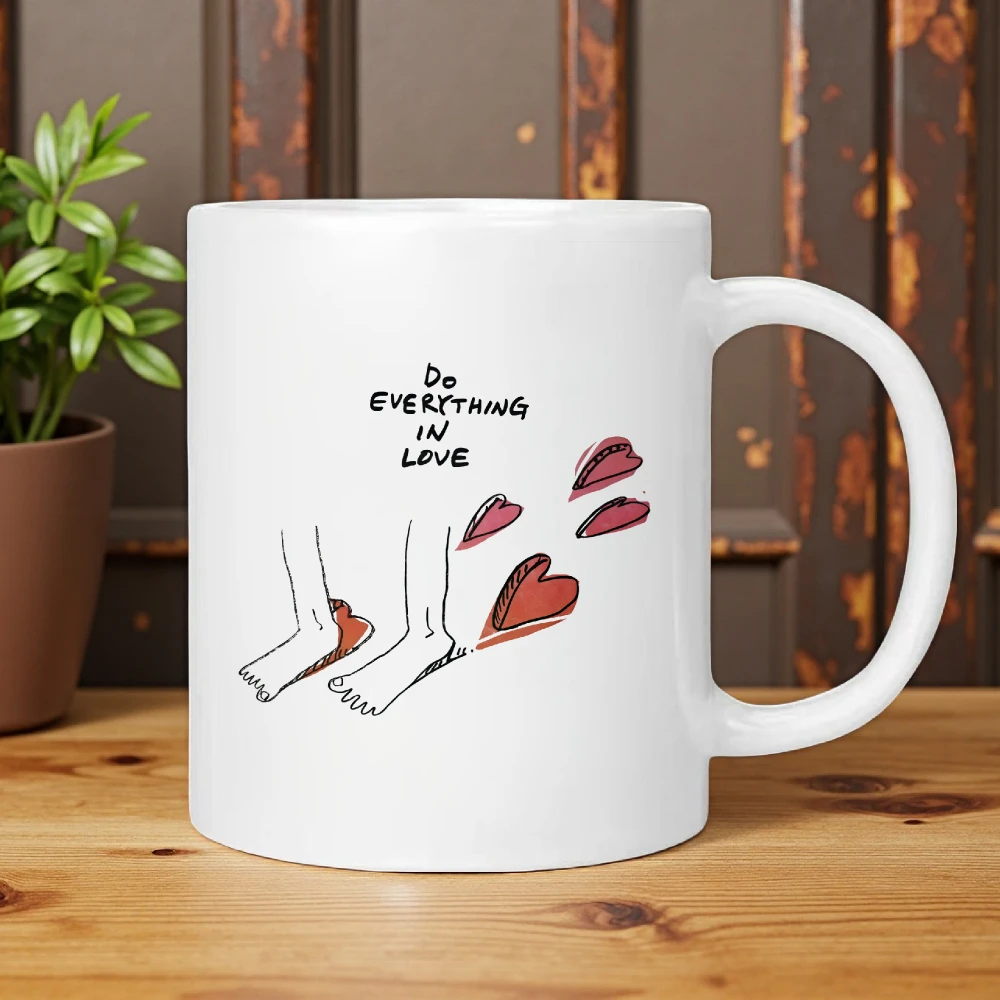 Une tasse en céramique avec le - Coffee Tea Or avis et prix