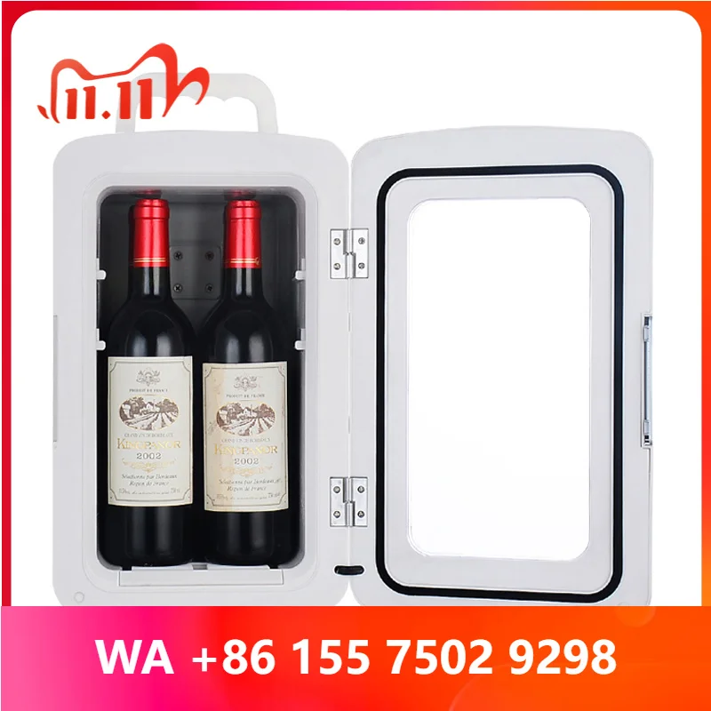 24L Car Refrigerator Beerage Heating Cinet Mini Student Dormitory Home Meals Fridge Hot and Cold Cinet r /12