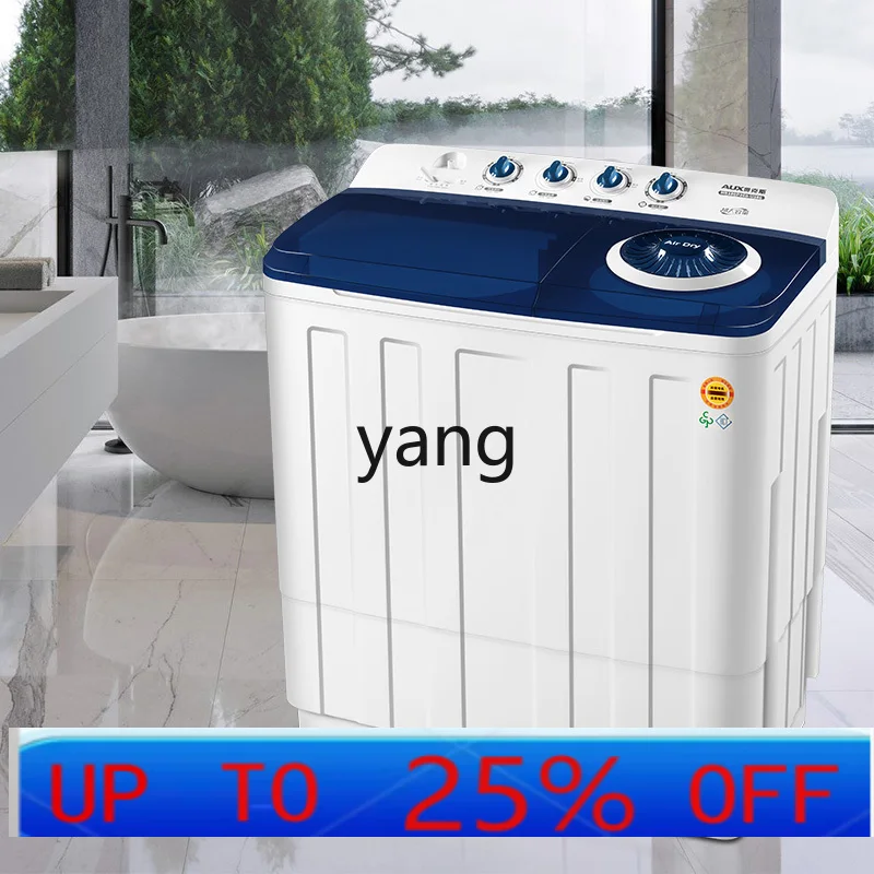CX 20kg large capacity semi-automatic washing machine double cylinder bucket apartment hotel commercial