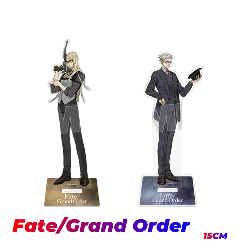 2024 Game Anime Fate Grand Order Ashiya Douman Keychain Doll FGO Enkidu Acrylic Keyring Pendant for Fans Women friend Gift