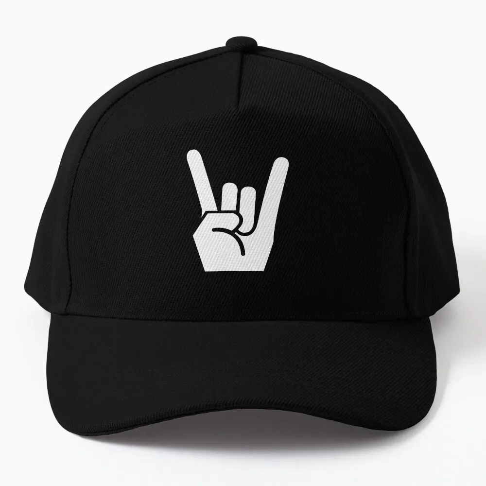 

Rock devil horns simple icon Baseball Cap fashion derby hat boonie hats Hat Beach Hat For Women Men'S