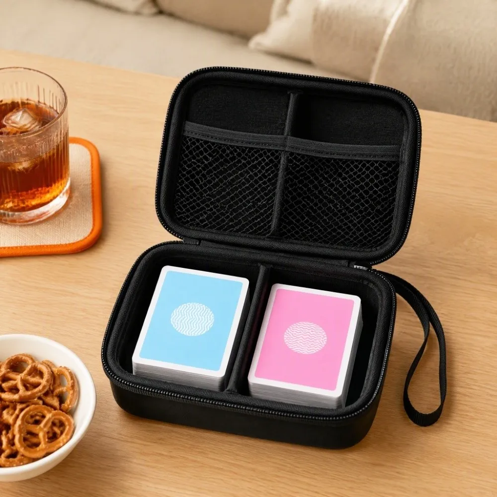 Cartoon Anime Large Capacity Hard Case EVA Loose Leaf Card Storage Box Zipper Waterproof Anime Card Book Anime Game