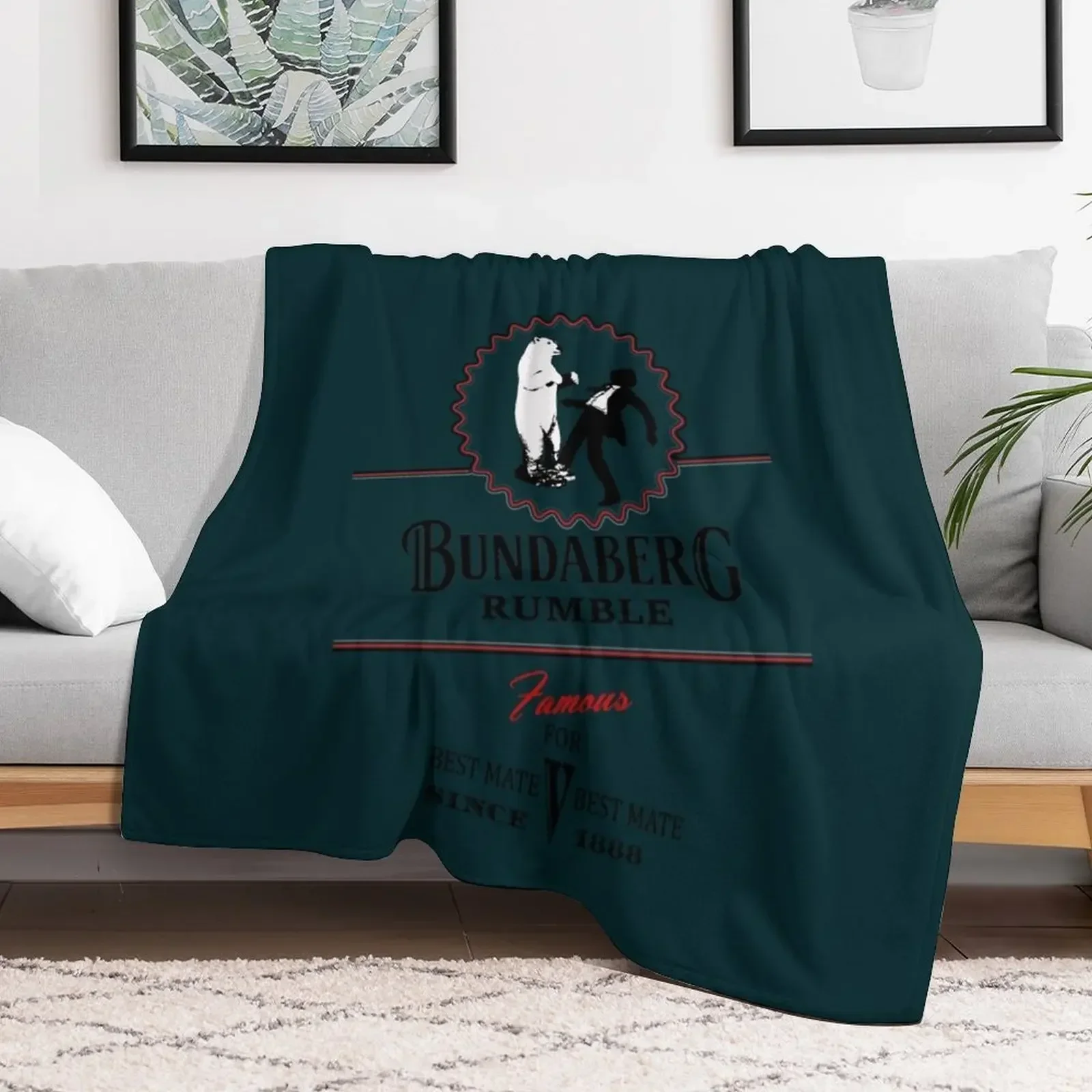 Bundaberg Rumble Throw Blanket valentine gift ideas Weighted Luxury For Sofa Thin Blankets