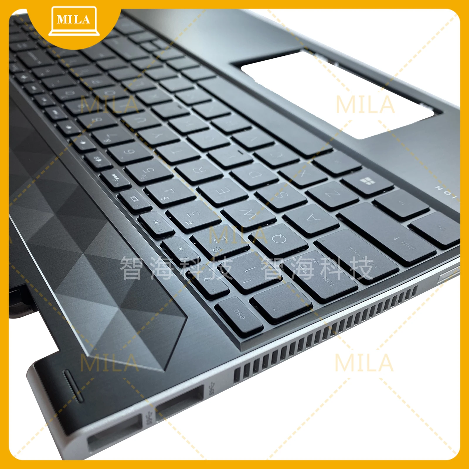 

For HP X360 15-CR 15T-CR TPN-W132 C Case Keyboard, Case L20849-001