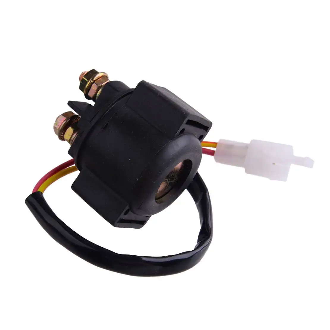 1PZ75XO90C 12V Go-Kart Scooter Moped Starter Relay Solenoid Fit for GY6-125 50cc 70cc 90cc 110cc 125cc 150cc 200cc 250cc