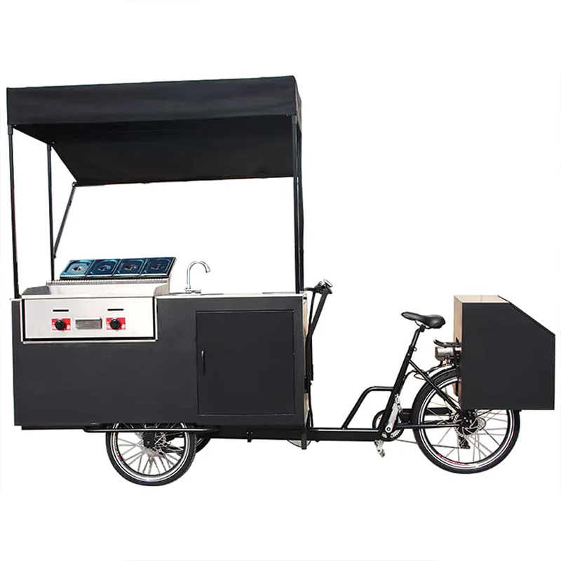 

lo-Custom Detachable Candy Cart Metal Mobile Street Food Barbecue Cart for Restaurant Business*