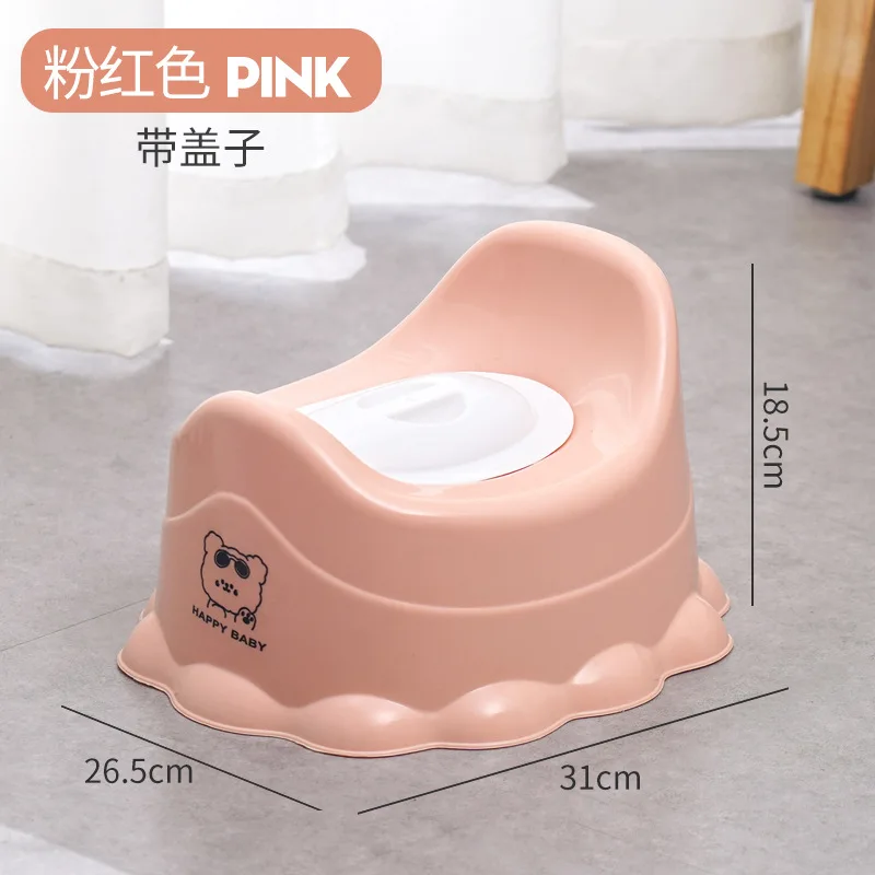 Potty Training Seat Foldable Portable Sitting Posture Urinating Pot Cute Cartoon Anti-leakage Potty Urinal Child Toilet Supplies