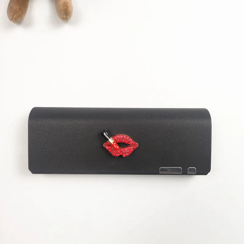 النمط الياباني المحمولة نظارات صندوق مكافحة الإجهاد بولي Leather نظارات شمسية جلدية حافظة المرأة نظارات تخزين ملحق هدية B1