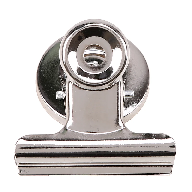 31/38/50mm Round Shape Metal Magnet Clip Magnetic Memo Note Message Holder Fridge Magnets Decor for Scratch Safe