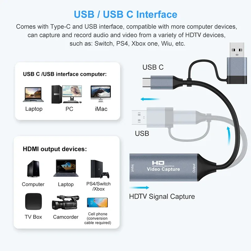 1080P Capture Card … - image