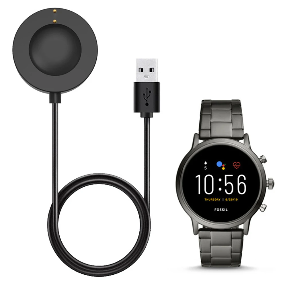 Fossil GEN 5 4 Sport Charger Charging Cable Power Adapter Compatible With Fossil GEN 4th And 5th Generation Watch Chargers