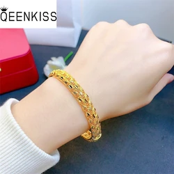 QEENKISS Gold Vintage Phoenix Bracelet Bangle for Women Party Birthday Wedding Christmas Bride Mother Girlfriend Gifts BT5311