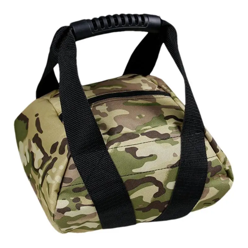 Weightlifting Training Sandbag Kettlebell Sandbag Adjustable Soft Canvas Heavy Duty Sand Bag Dumbbell For Home Fitness Equipment