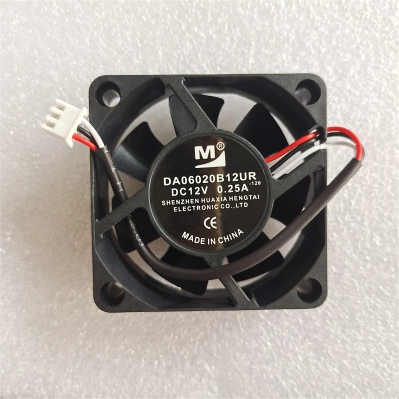 1 шт. для M DA06020B12UR DC 12 В 0,25 А 60x60x20 мм 3-проводной охлаждающий вентилятор