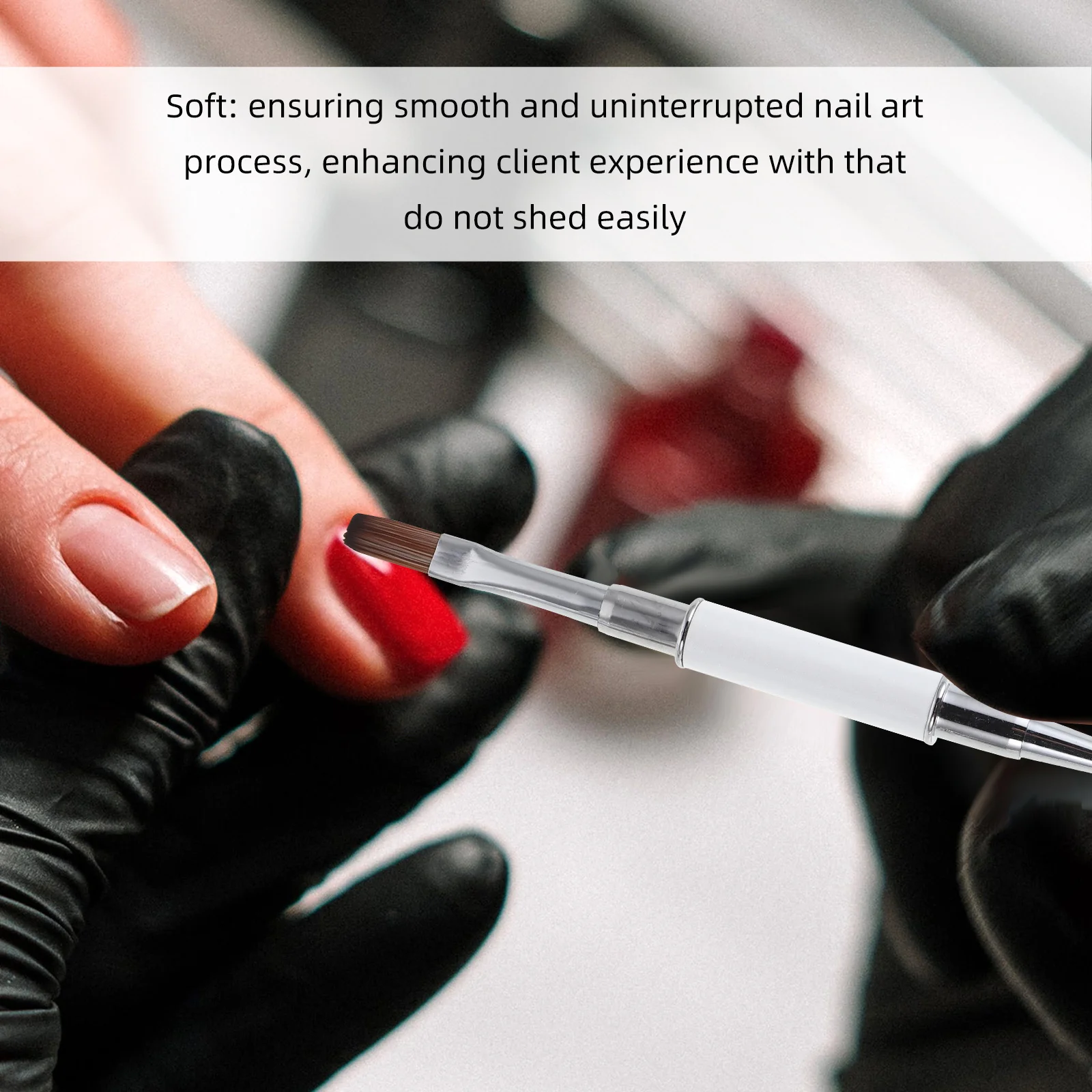 3 قطعة مجموعة فرشاة فنية للأظافر أدوات تنقيط بطانة رفيعة مزدوجة الأطراف لمستلزمات صالون الأظافر الاحترافية قلم تفاصيل #2