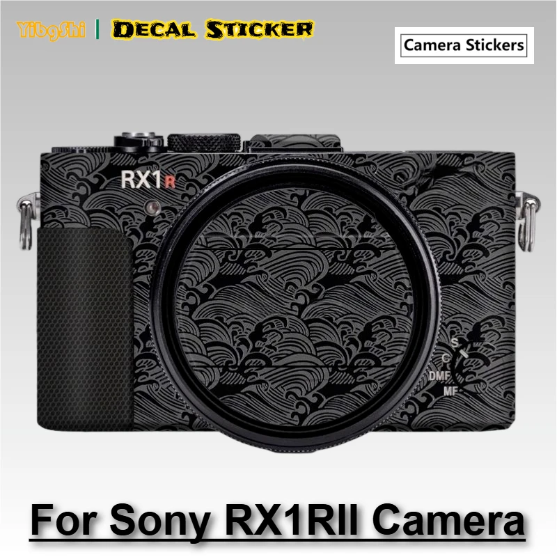 For Sony RX1RII RX1R2 Camera Sticker Full Coverage DSC-RX1RM2 Camera Body Protective Sticker Removable No Residue Vinyl Decal