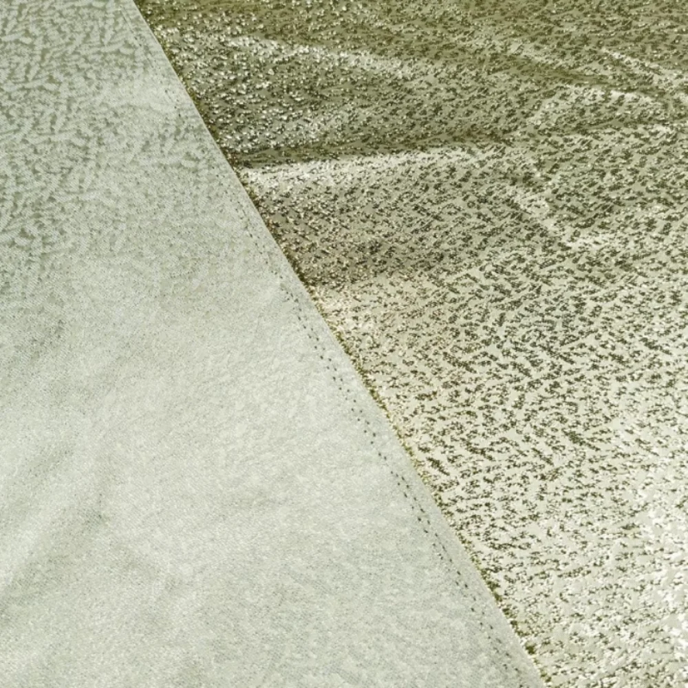 

Jacquard Fabric Golden Thread Clothing Dress Jacket Stiff Polyester Material Fabrics for By The Yard Cloth Diy Sewing Per Meter