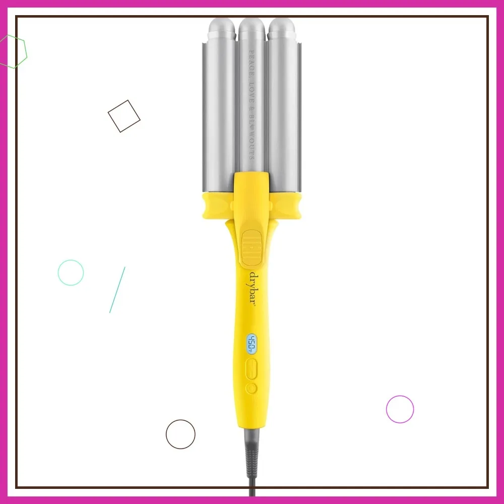

Triple Barrel Waver Beach Bender Hair Curling Iron for Loose Waves