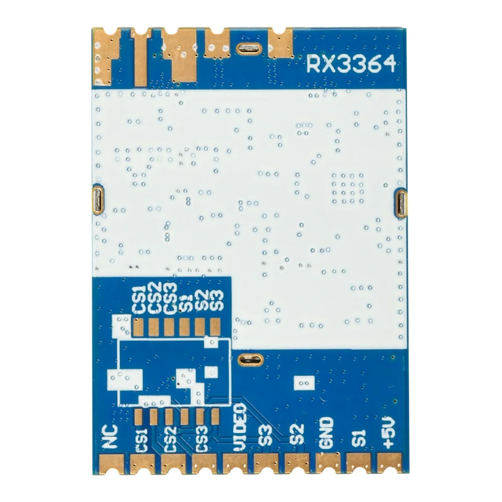 

RX3364 3.3G Wireless FPV Mapping Module Analog Wireless Audio/Video Transmission Receiver Module