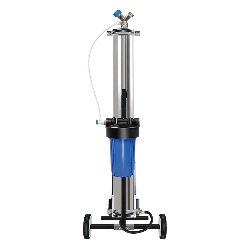 Stainless Steel RO DI Spotless Window Car Wash System Deionized Water Filter System Water Fed Pole For DI Water Filter