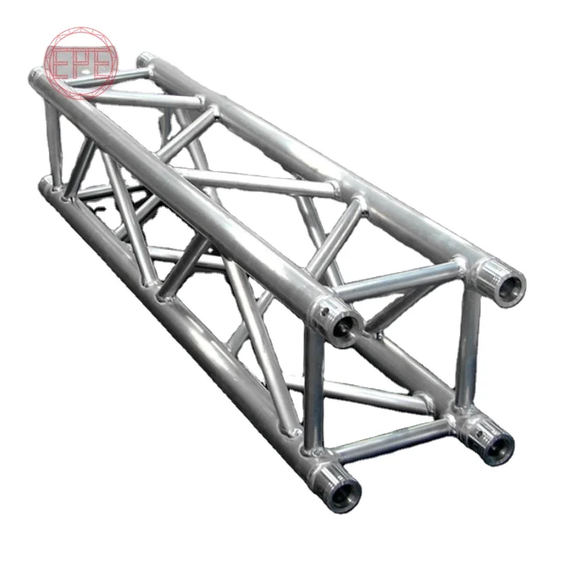 Aluminum Mobile Stage Heavy Duty Concert Box Truss Aluminium  DJ Booth Lighting Truss for Hanging Speaker