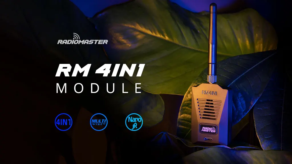 

RadioMaster 4in1 Multiprotocol Module Nano and Micro Compatible For Boxer TX16S MKII TX12 MKII