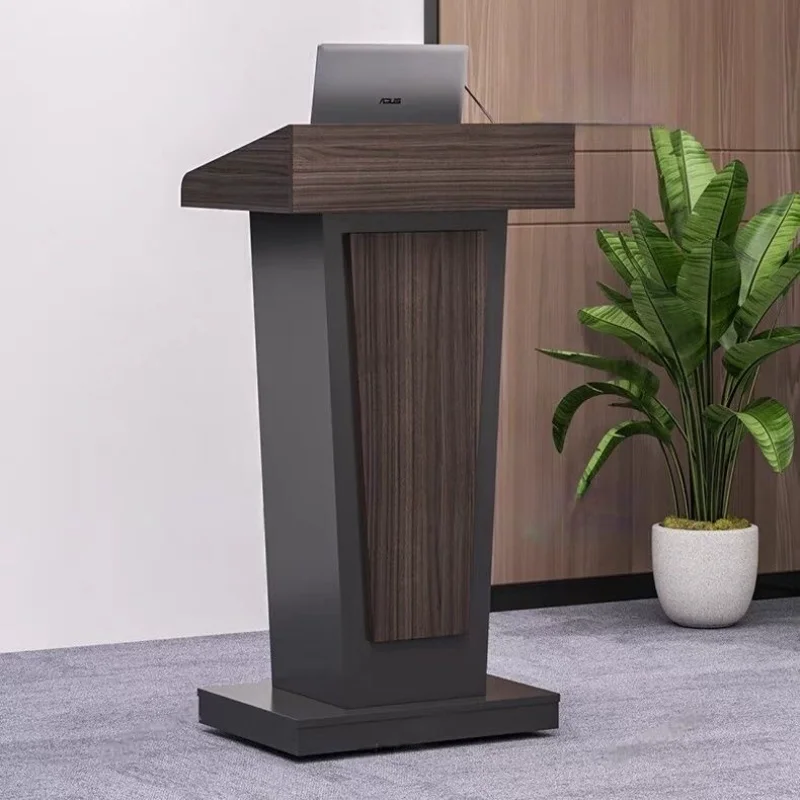 Office Podium Movable Small Office Front Desk Reception Desk Catering Welcome Sales Department Anchor