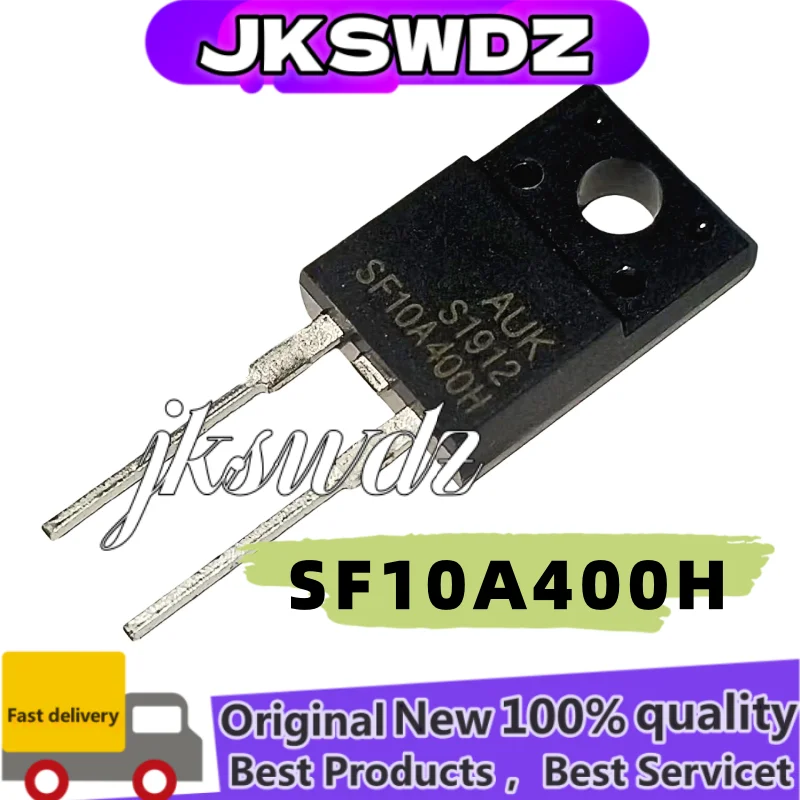 

10PCS 100% NEW SF10A400H SF10A400 to-220f Schottky diode