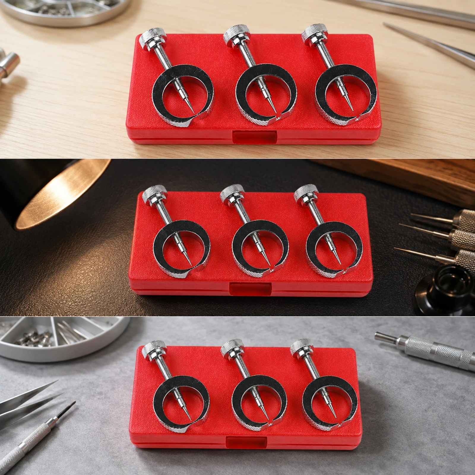 3 Pieces Watch Hand Removal Tool Easy to Use Pressure Gauge Hand Removal Tool Watch Pointer Remover High Quality Sturdy