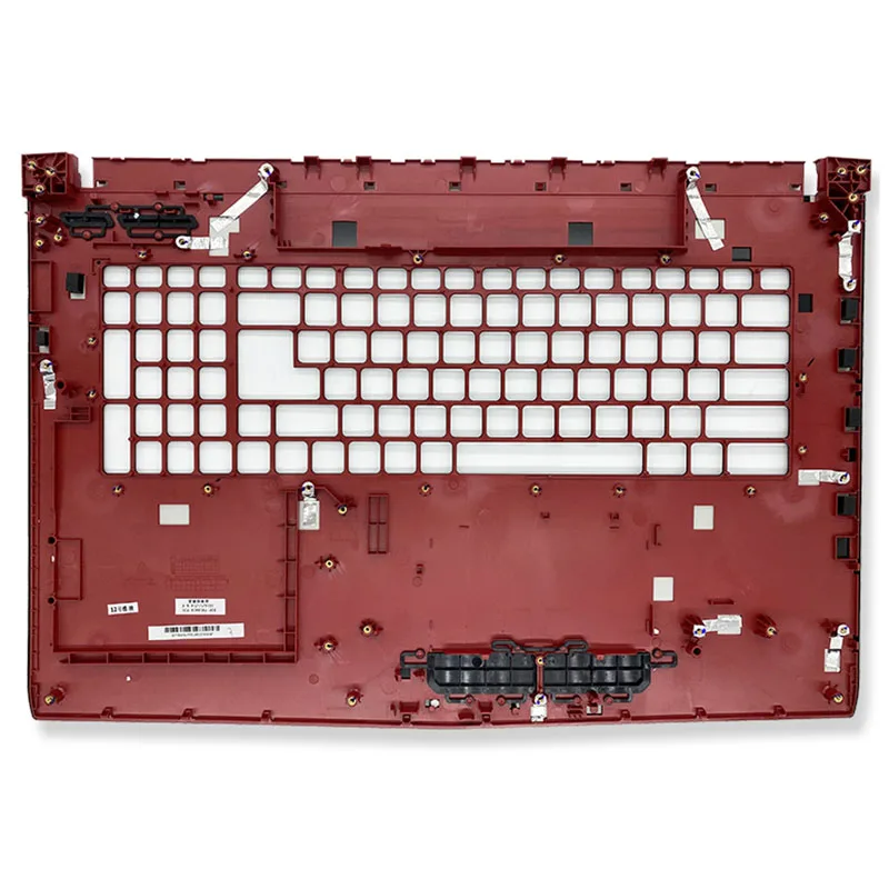 Imagem -04 - para Msi Ge72 Ms1791 Ge72vr Ms-1792 2qd Apache Pro Portátil Lcd Capa Traseira Moldura Dianteira Dobradiças Palmrest Capa Case Inferior Preto Novo