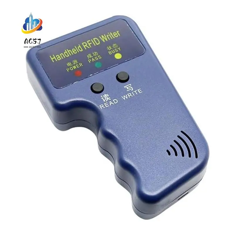 

AC57-125Khz Proximity ID Duplicator For HID, AWID, Paradoxcards/Keyfobs, Handheld RFID Writer, 5 Writable Key Fobs