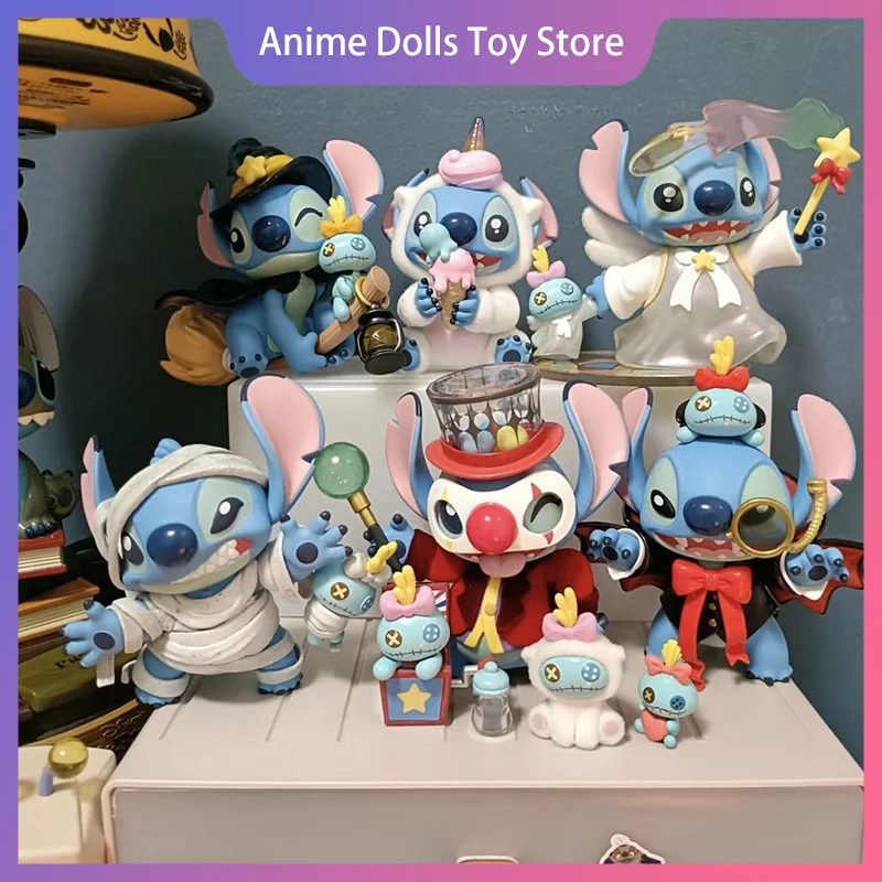 

Disney Stitch Wacky Diary 2.0 Series слепая коробка мультяшная милая фигурка модель игрушка аниме кукла настольный декор комнаты коллекция подарок ребенку