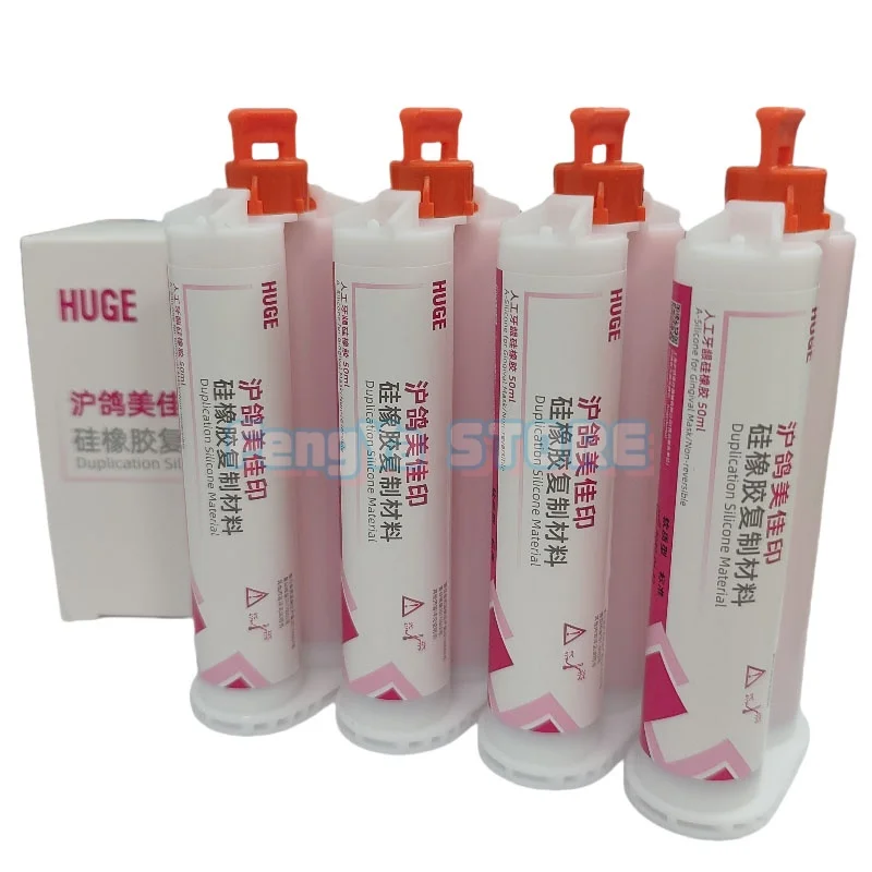    Masque gingival géant en silicone élastique A-Silicone pour laboratoire dentaire, gel gingival artificiel, matériau de duplication en caoutchouc de silicone