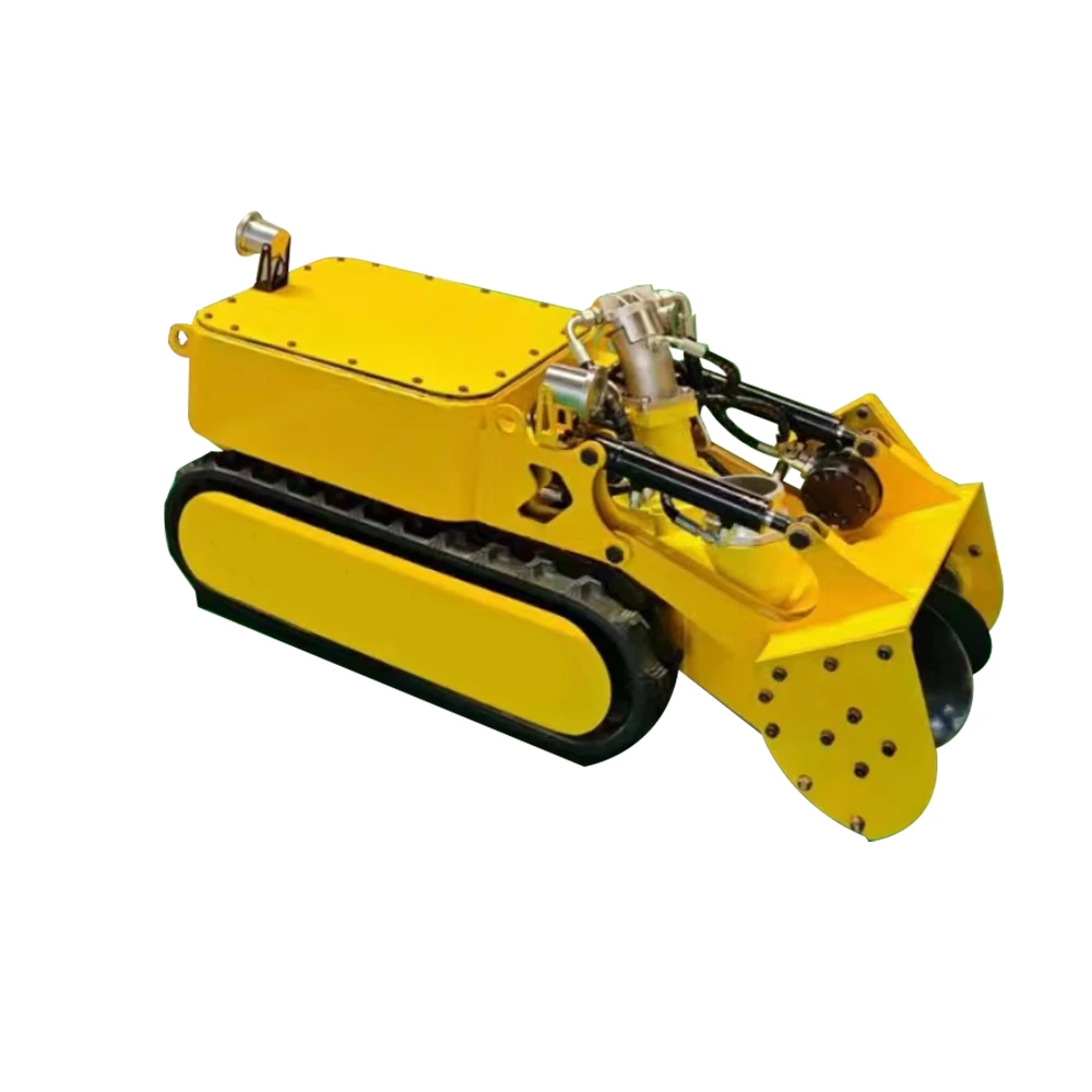Autonomous Underwater Dredging Robot 22kW Remote Control Crawler Sediment Removal Equipment for River Lake Canal Projects