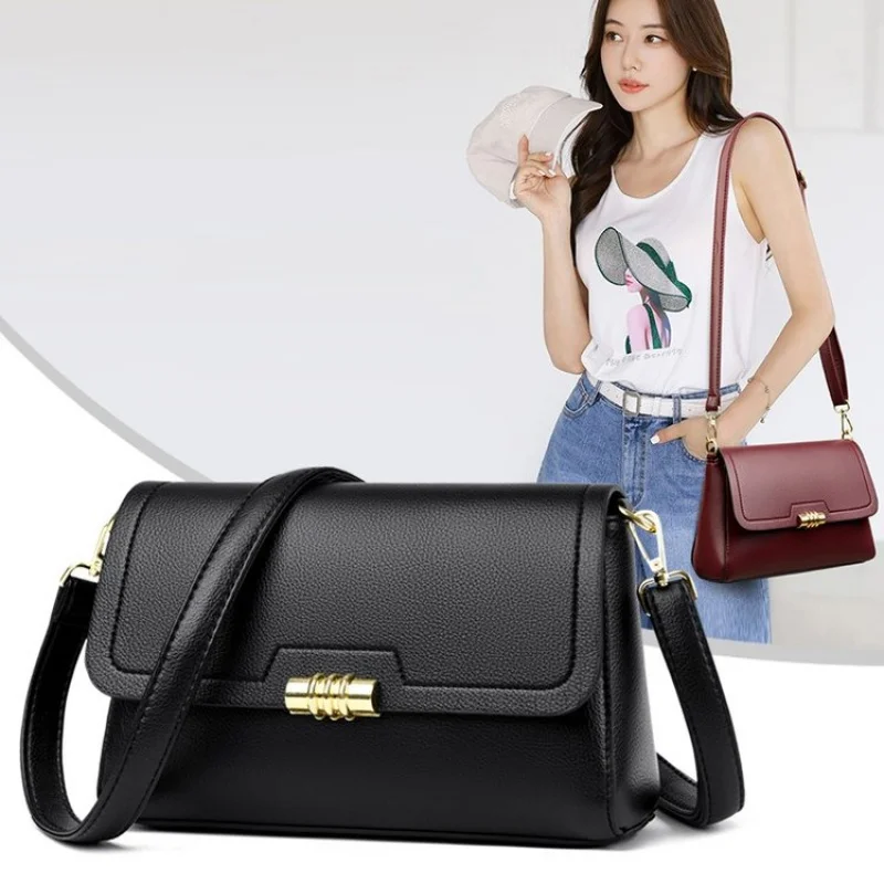 

Luxury Ladies Shoulder Bag Made Of Premium Leather Boasting Paris High-End Vintage Neat Spacious Daily Look​