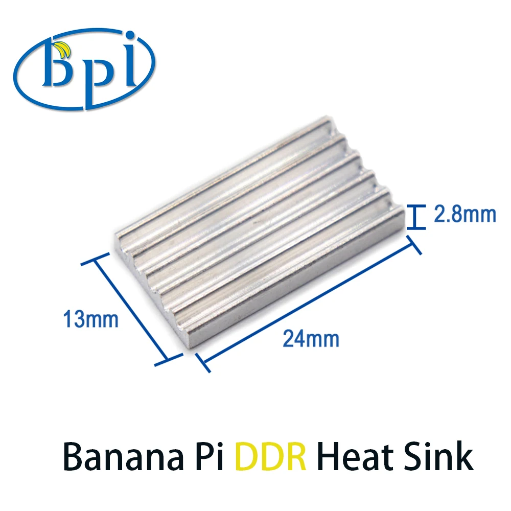 Banana pi ddr placa do dissipador de calor acessórios do computador