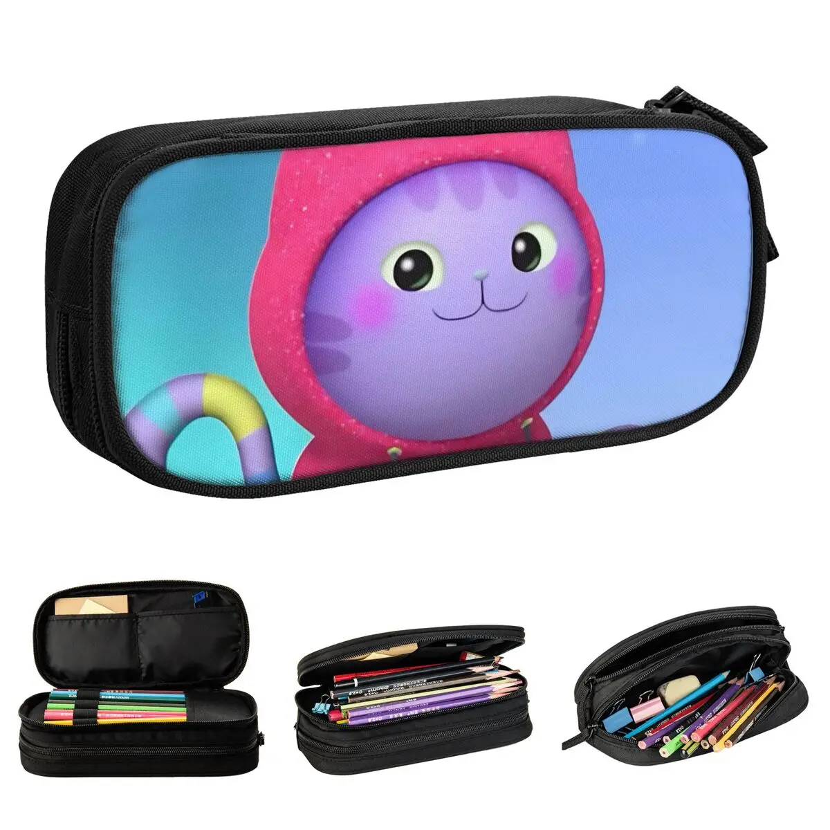 

Dj Catnip Gabby's кукольный домик мультяшные пеналы классическая коробка для ручек сумки студенческие большие пеналы для хранения офисных подарков