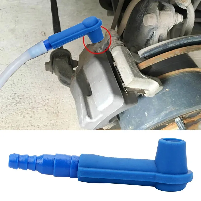 Brake Oil Changer Connector Emptying Tool with 1.2m Oil Pumping Pipe Brake Oil Replacement Tool for Car Vehicles Accessories