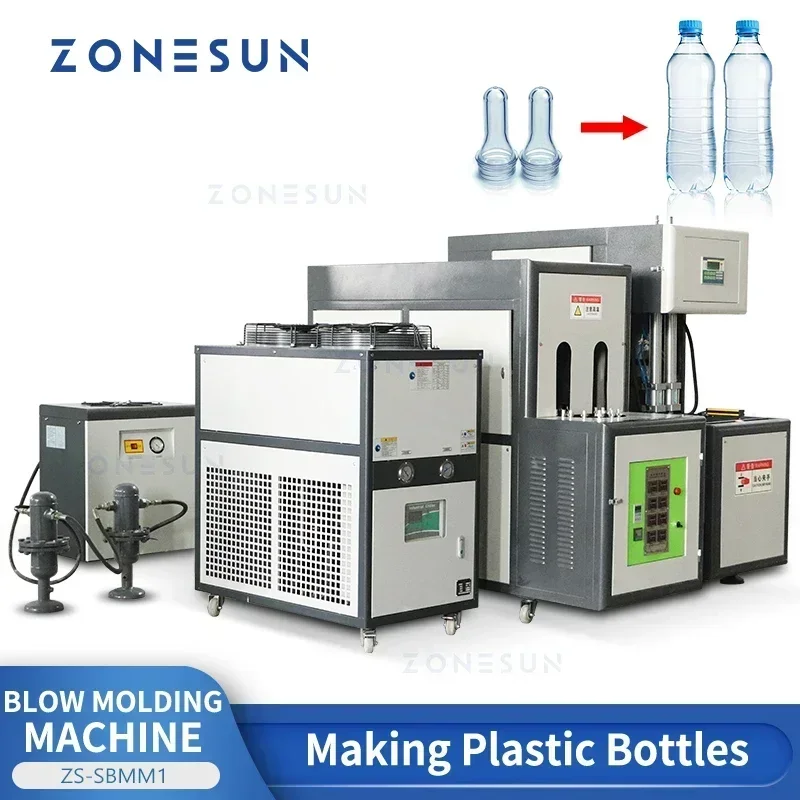 ZONESUN ZS-SBMM1 Plastic Bottle Making Machine Stretch Blow Molding Equipment for Hollow Containers