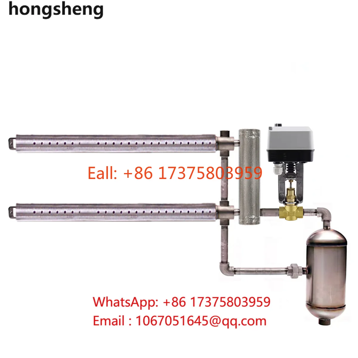 Stainless Steel 304 Single Multiple Tube Electric Operated Dry Steam Inje ction Humidifier