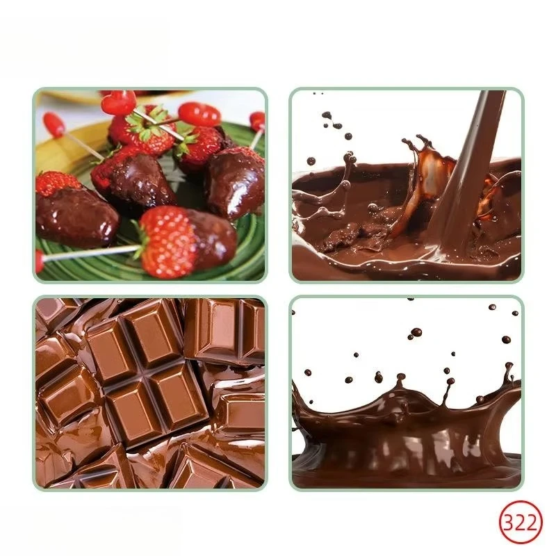 Touch Screen & Multi-Language Interface Food-Grade Chocolate Tempering Machine for Nuts Fruit Flour Water Vegetables