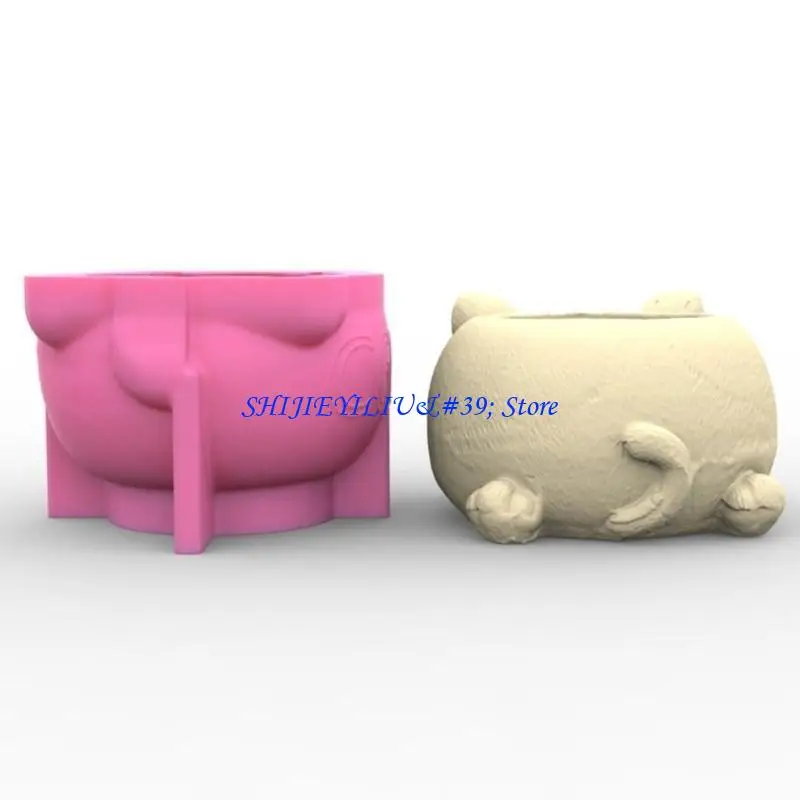 e21f flowerpot silicone mold epoxy apoxy mold pots pots pots standle standle