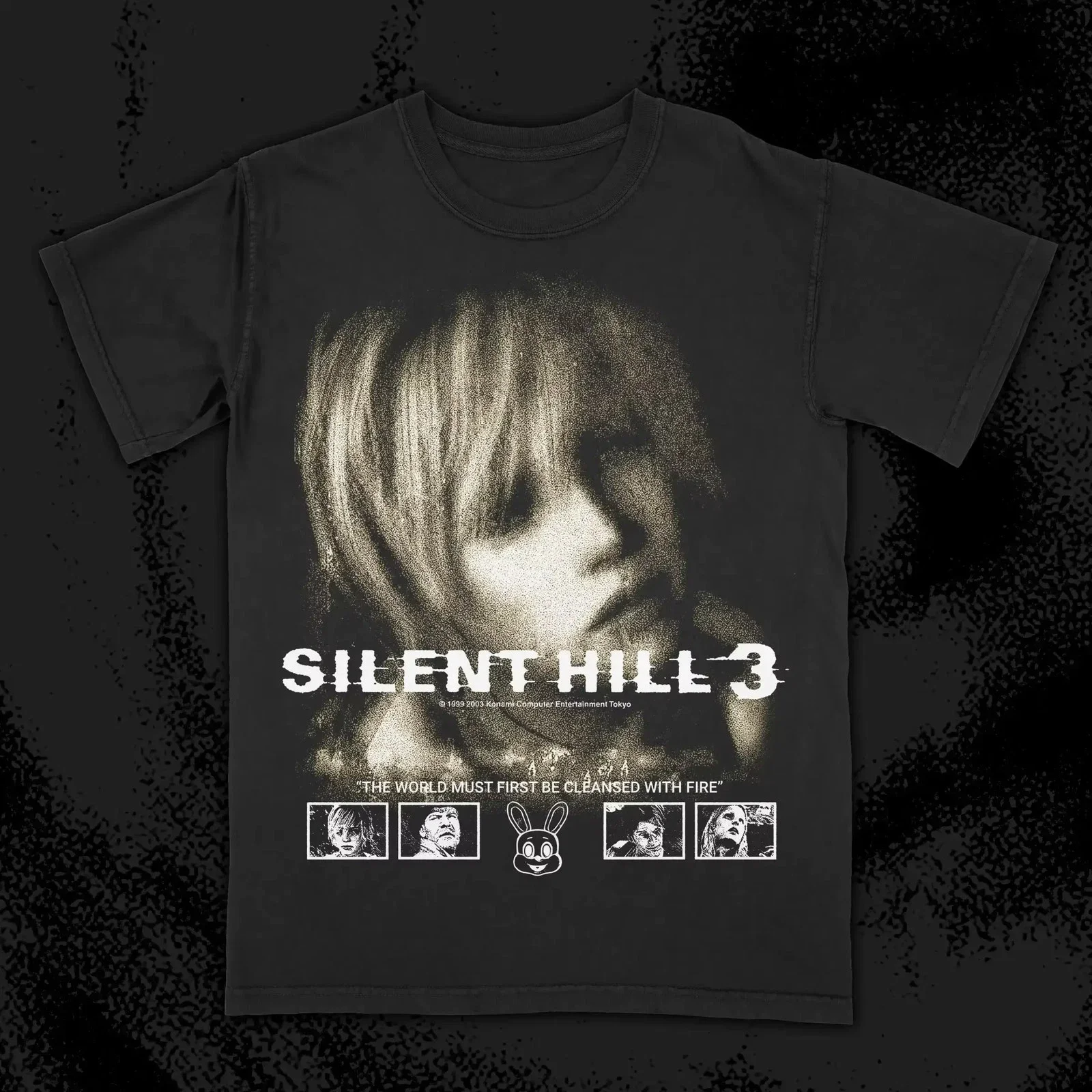 Horror Eerie Skeleton Silent Hill 2 3 Video Game T Shirt Women's Men Cotton Tee Summer Spring Oversize O-Neck Streetwear Vintage