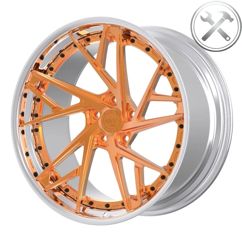 

Custom Forged Aluminum 18-22 Inch Alloy Wheel Rims New 100mm PCD 25mm-40mm ET Universal Aftermarket Replacement