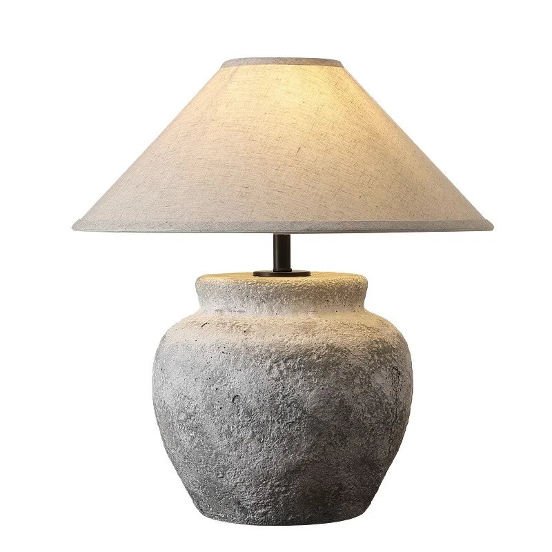 

Retro imitation old ceramic table lamp, style, boutique decoration, living room entrance decoration, decorative lamp
