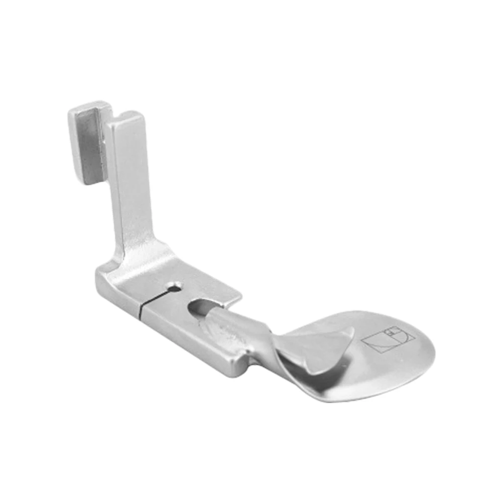 

Curled Presser Foot Sewing Blinder Edging Device Edges Folder Machine Hemming Stainless Steel Lock Miss