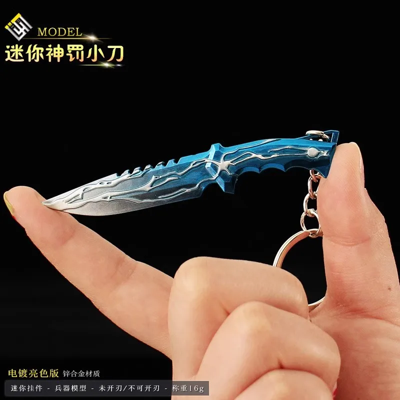 Miniature Weapon Mini God Punishment Knife High Quality Model Toy Action Figure Soldier Scene Equipment In Stock